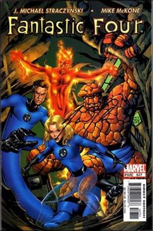 Fantastic Four (1961) issue 527-G DF (Signed by J. Michael Straczynski) 1/99