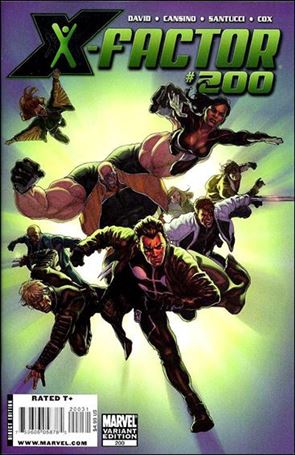 X-Factor (1986) issue 200-B David Yardin 1:15 Cover