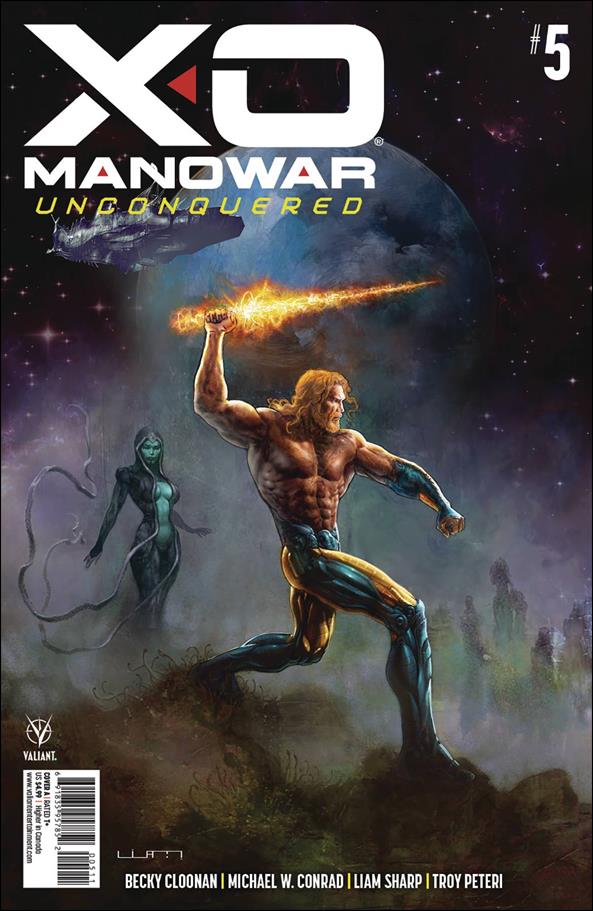 X-O Manowar: Unconquered issue 5 Liam Sharp Cover