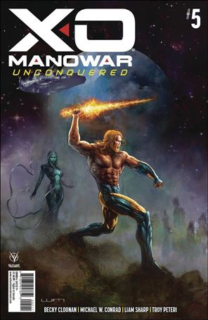 X-O Manowar: Unconquered issue 5 Liam Sharp Cover
