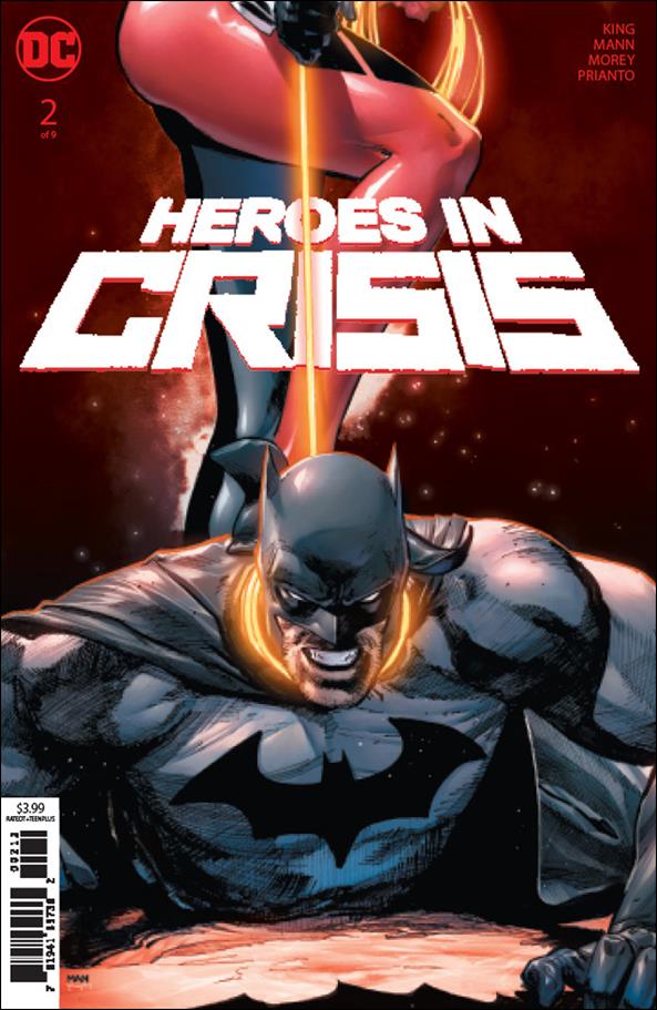 Heroes in Crisis issue 2-C Clay Mann Red Cover (Second Printing)