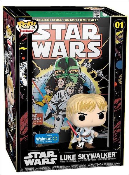 Pop! Comic Covers (Star Wars) figure 1 Luke Skywalker (Star Wars #1, April 1977)