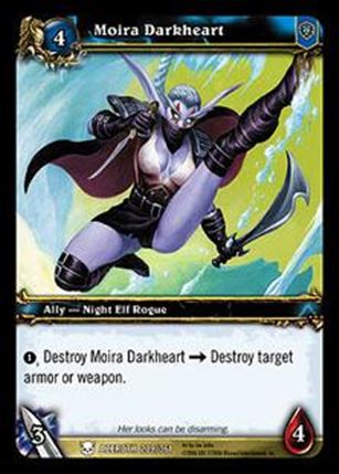 World of Warcraft: Heroes of Azeroth (Base Set) card 209 Moira Darkheart