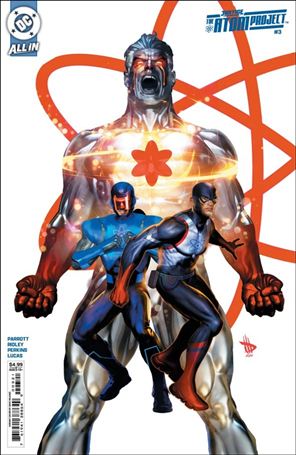 Justice League: The Atom Project issue 3-B Dave Wilkins Cardstock Cover