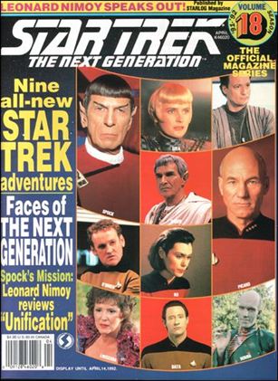 Official Star Trek: The Next Generation Magazine issue 18