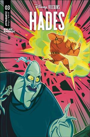 Disney Villains: Hades issue 3-D Francesco Tomaselli Cover