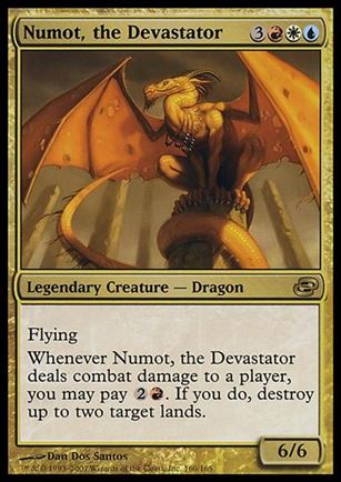 Magic the Gathering: Planar Chaos (Base Set) card 160 Numot, the Devastator