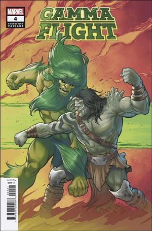 Gamma Flight issue 4-B Carlos Pacheco Connecting Cover