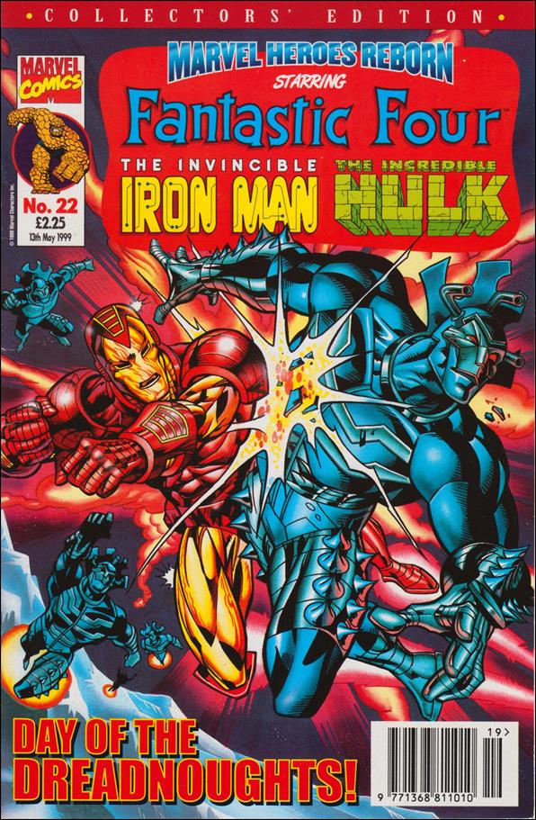 Marvel Heroes Reborn (UK) issue 22 Cardstock Cover