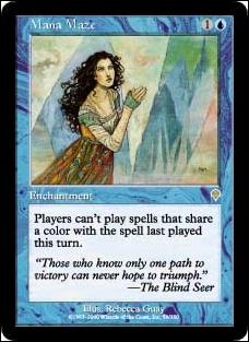 Magic the Gathering: Invasion (Base Set) card 59 Mana Maze