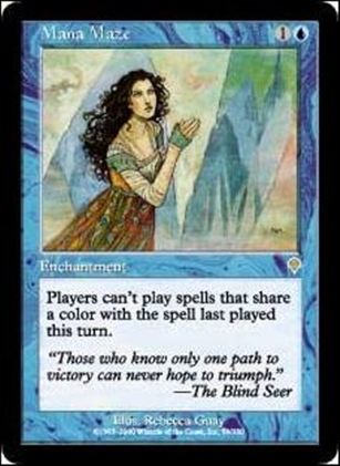 Magic the Gathering: Invasion (Base Set) card 59 Mana Maze