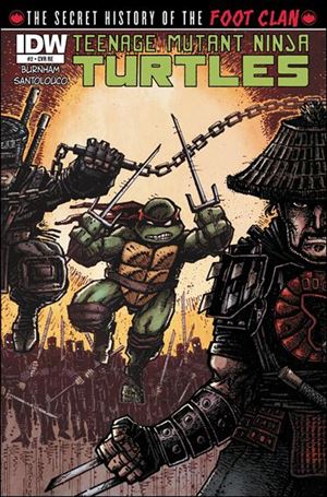 Teenage Mutant Ninja Turtles: The Secret History of the Foot Clan issue 2-C K. Eastman Jetpack Comics Connecting Cover 1/500
