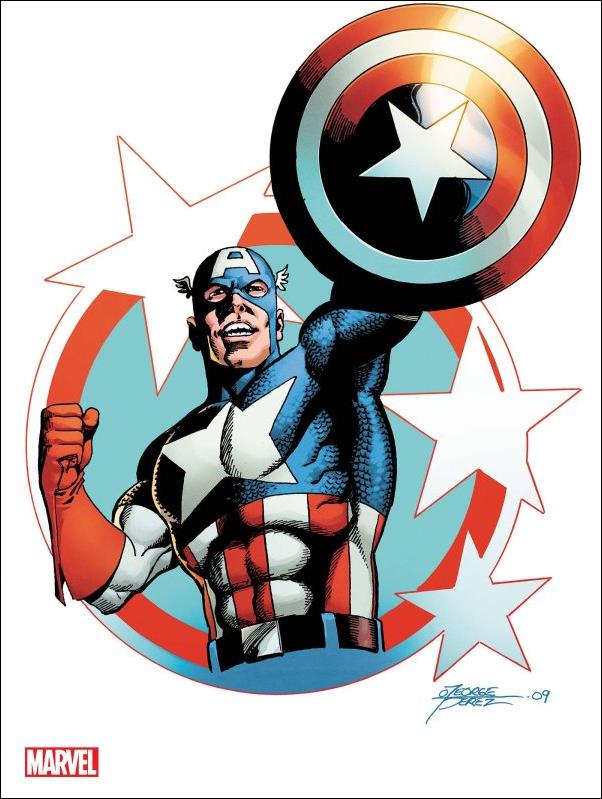 Captain America (2023) issue 1-K George Pérez 1:100 Virgin Cover