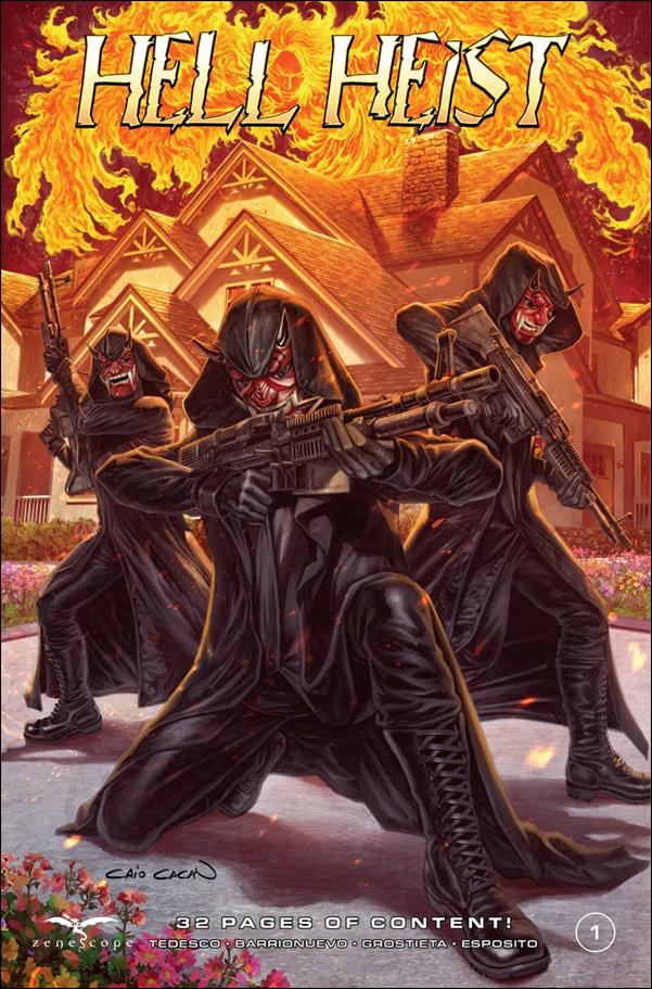 Hell Heist issue 1 Caio Cacau Cover