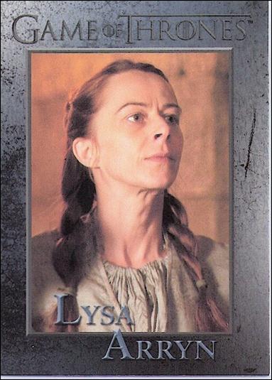 Game of Thrones: Season One (Base Set) card 56 Lysa Arryn