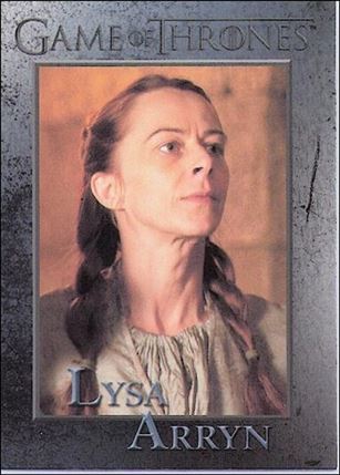Game of Thrones: Season One (Base Set) card 56 Lysa Arryn
