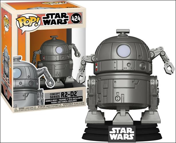 POP! Star Wars figure 424 R2-D2 (Concept Series)