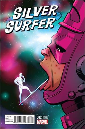 Silver Surfer (2016) issue 2-B Chip Zdarsky 1:25 Cover