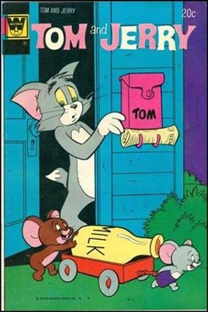 Tom and Jerry issue 283-B Whitman Cover