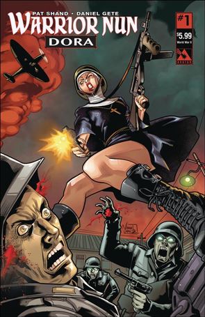 Warrior Nun Dora issue 1-C Nahuel Lopez World War II Cover