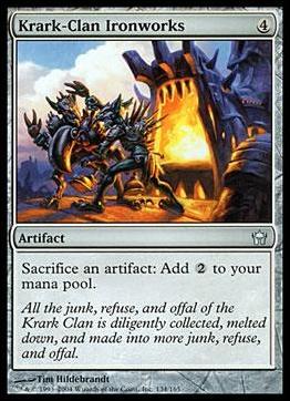 Magic the Gathering: Fifth Dawn (Base Set) card 134 Krark-Clan Ironworks