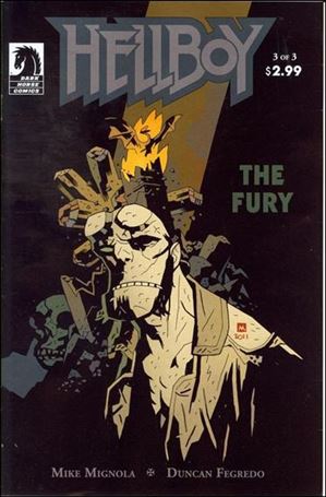 Hellboy: The Fury issue 3-C Standard Cover (2nd Printing)