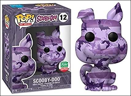 POP! Art Series figure 12 Scooby-Doo (Purple)