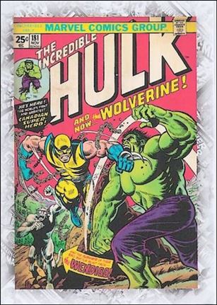 Marvel Beginnings: Series 3 (Breakthrough Issues Comic Cover Subset) card B-96 The Incredible Hulk #181