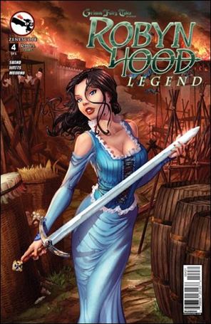 Grimm Fairy Tales Presents Robyn Hood: Legend issue 4-C Chris Ehnot Cover