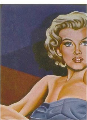 Art of Curves (Base Set) card PL2B Marilyn - Row 1 Column 2
