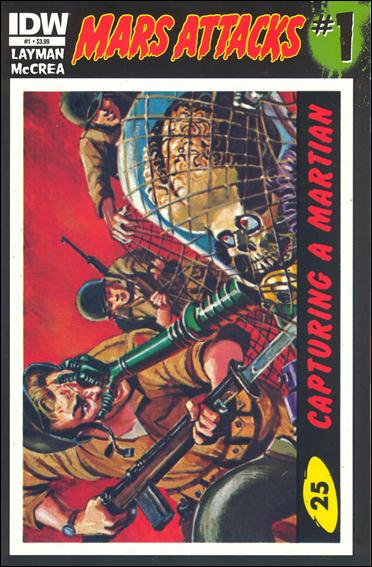 Mars Attacks (2012) issue 1-Y Card #25 (Capturing a Martian)