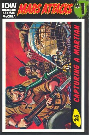 Mars Attacks (2012) issue 1-Y Card #25 (Capturing a Martian)