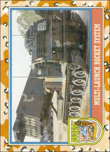 Desert Storm: Series 2 (Base Set) card 163 Multi-Launch Rocket System