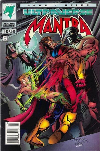 Mantra (1993) issue 15-B Newsstand Cover