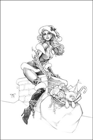 Witchblade (1995) issue 132-D Randy Green Sketch Cover 1/200