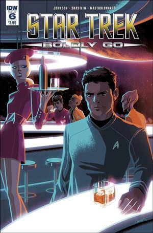 Star Trek: Boldly Go issue 6 George Caltsoudas Cover