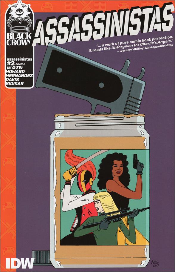 Assassinistas issue 2 Gilbert Hernandez Cover