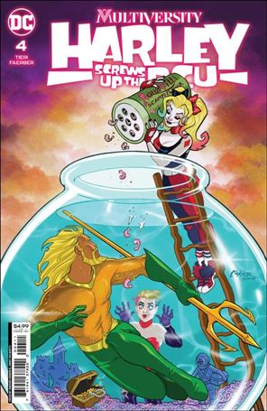 Multiversity: Harley Screws Up the DCU issue 4 Amanda Conner Cover