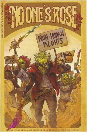 No One's Rose issue 2 Alberto Jimenez Alburquerque Cover