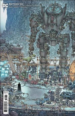 Batman (2016) issue 124-D Filya Bratukhin 1:25 Cardstock Cover