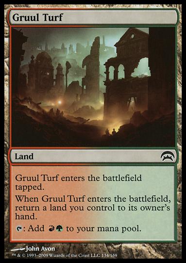 Magic the Gathering: Planechase (Base Set) card 134 Gruul Turf