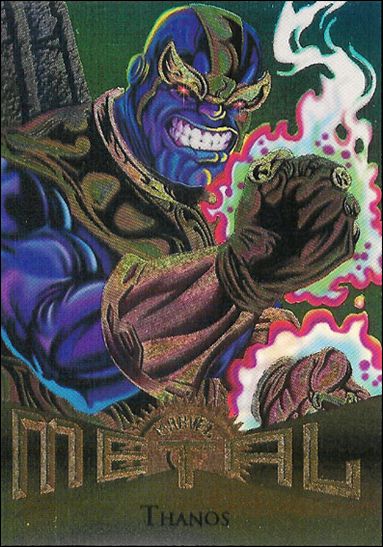 Marvel Metal (Base Set) card 19 Thanos