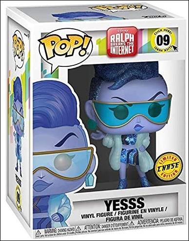 POP! Disney Wreck-It Ralph figure 9-B Yesss (Metallic) Chase