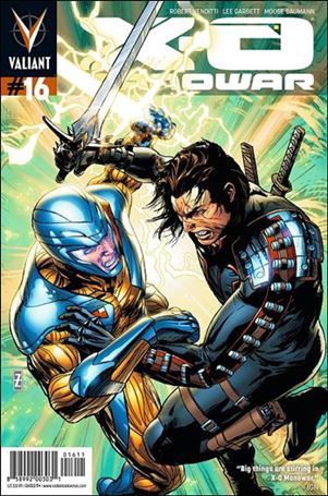 X-O Manowar (2012)  issue 16 Patrick Zircher Cover