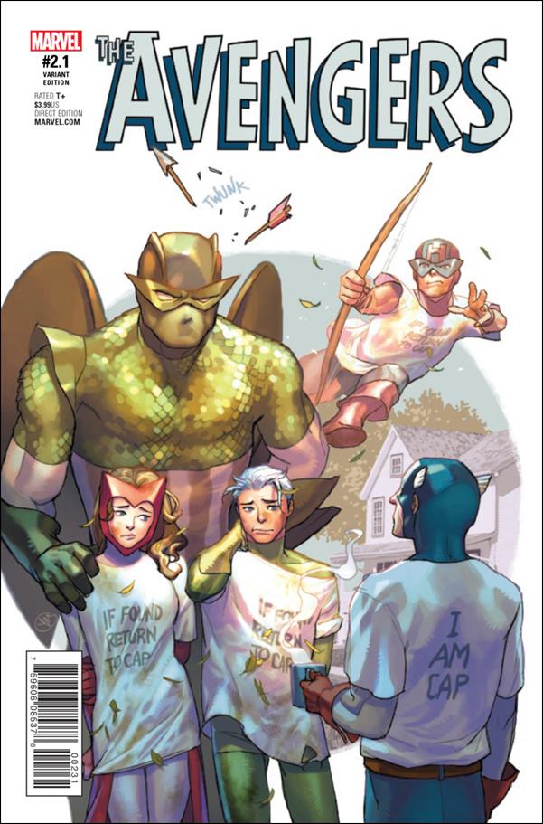 Avengers (2017) issue 2.1-C Yasmine Putri Cover