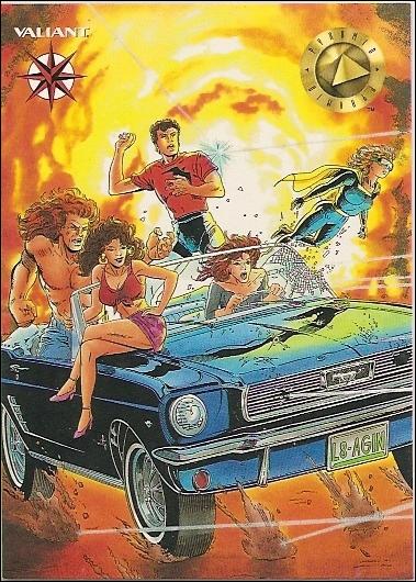 Valiant Era: Series 1 (Base Set) card 45 Harbinger #1