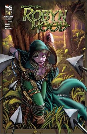 Grimm Fairy Tales Presents Robyn Hood (2012) issue 4-B Jimbo Salgado Cover