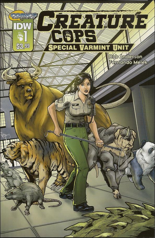 Creature Cops: Special Varmint Unit issue 1 Leandro Panganiban Cover