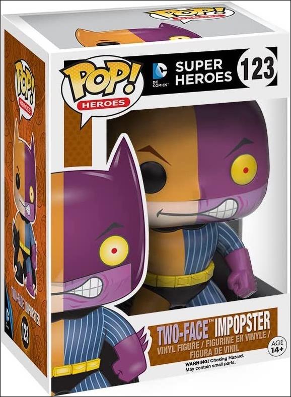 POP! Heroes figure 123 Two-Face Impopster