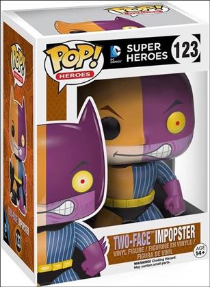 POP! Heroes figure 123 Two-Face Impopster